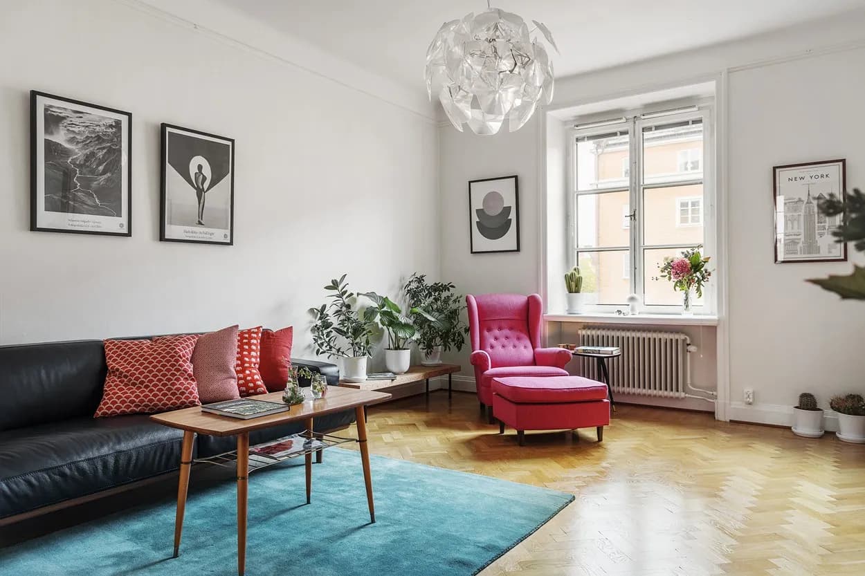 Půvabný 3pokojový byt v Stockholm — fotografie 7