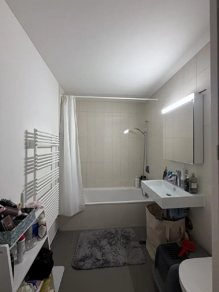 Moderní 2.5-pokojový byt s balkonem a výhledem na město v Zurich-Binz — fotografie 7
